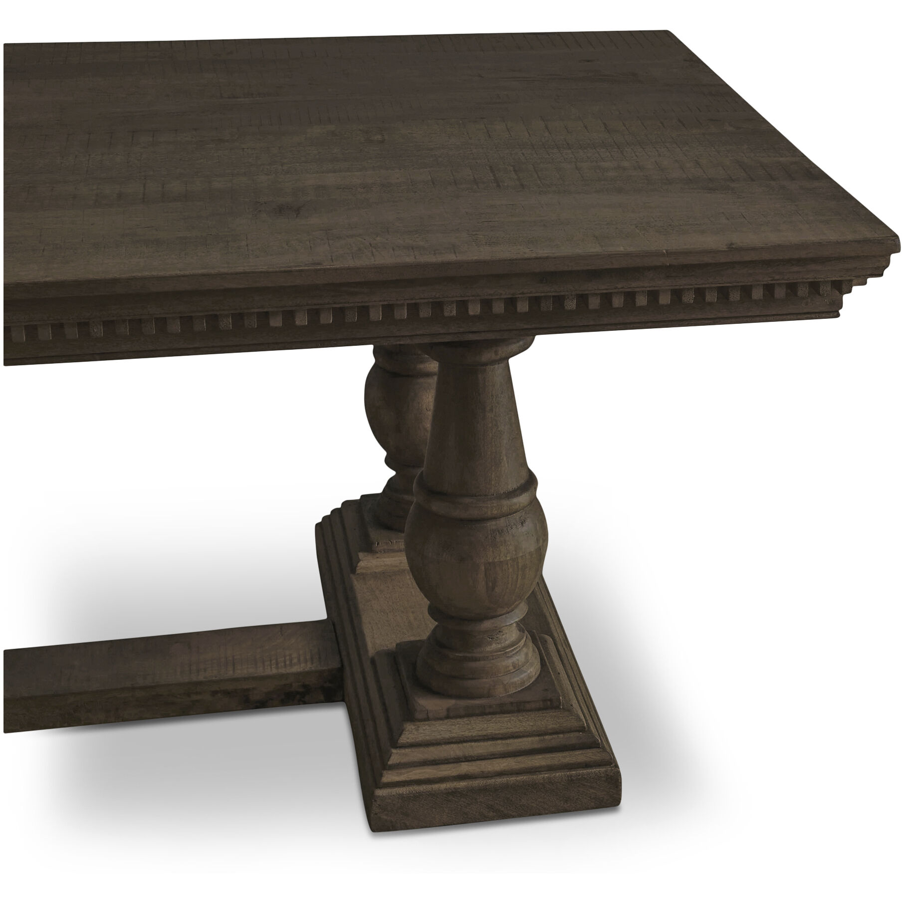 Everson 110 X 43 inch Dark Brown Dining Table